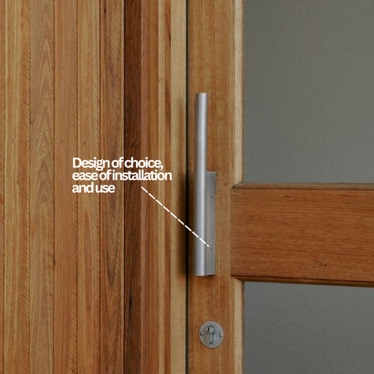Switching from Mortise Handles to Fixed Pull Handles — A Smarter, Sleeker Upgrade